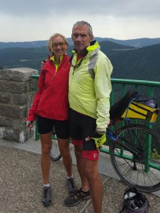 At the start of a great 18Km descent