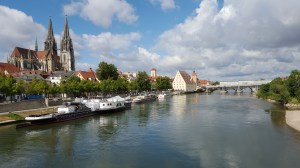 Danube in Regensburg