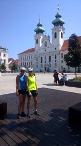 Liz and Barb in Hungary