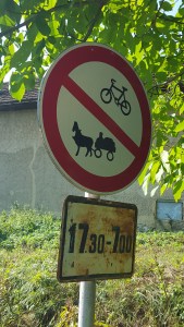 no bikes