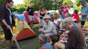 Transcribing and photographing the instructions.  And we still get lost!!