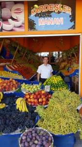 Fruit stand in Vize