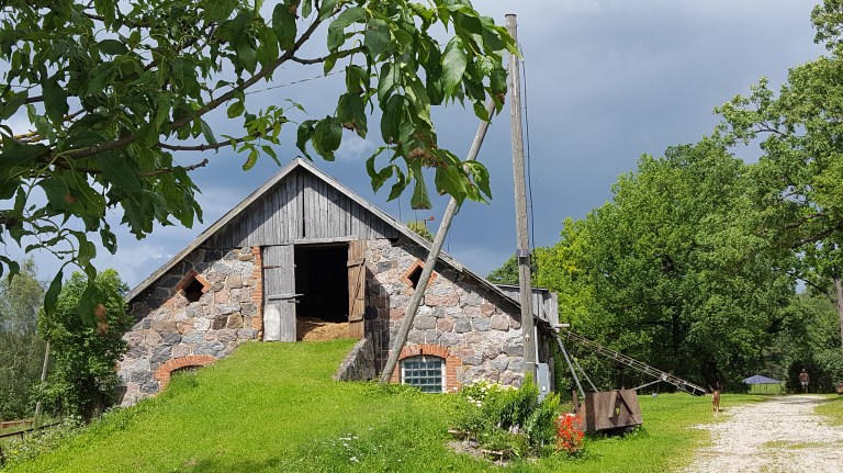 Barn in estonia