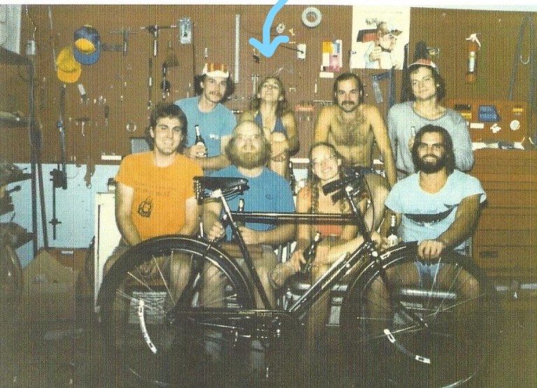 The gang at the bike shop 1977_LI